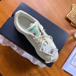 Reebok Club C 85 MEMT Sneaker Off White Women's Size 10